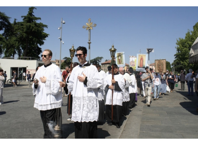 La processione di riparazione di Reggio Emilia
